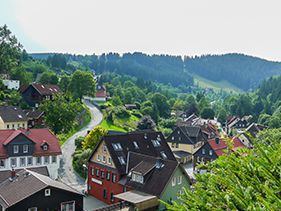 Wildemann Auffahrt zu unserem Haus